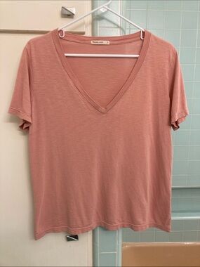 Marine Layer pink t-shirt